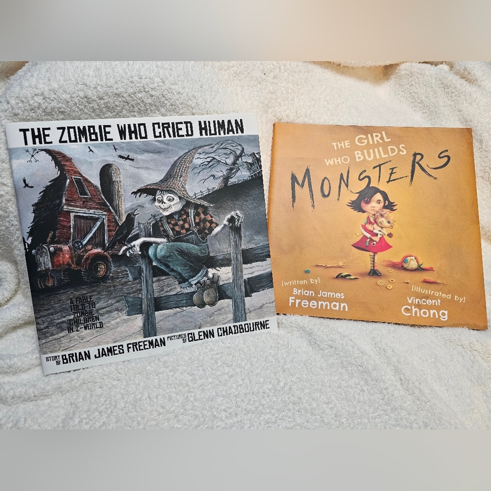 Set of Two Children's Books (Kid Friendly Horror)